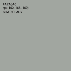 #A2A6A0 - Shady Lady Color Image